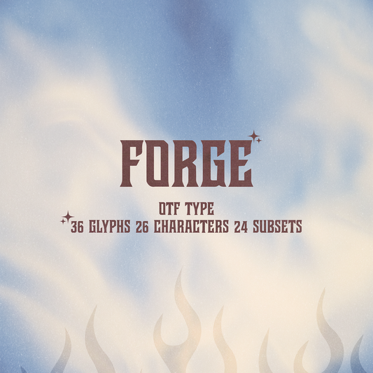 Forge Typeface