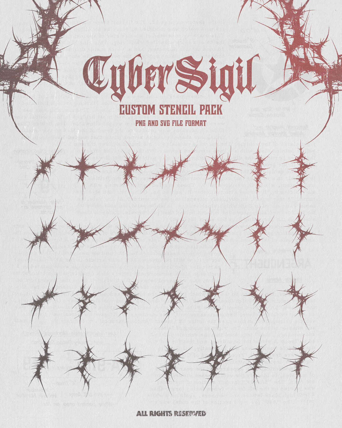 Sigil Stencils